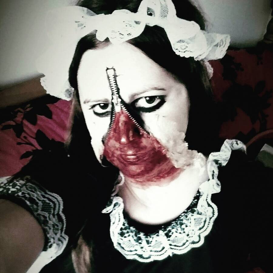 model Barron theme modelling photo. this was my halloween costume that i won with the effort i did xxxxxxxx.