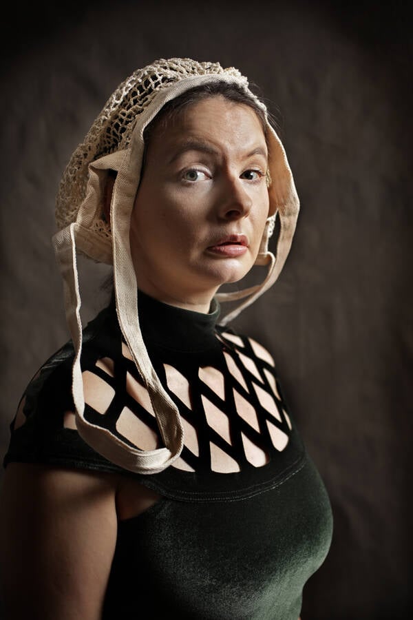 photographer Ray Barton vintage modelling photo taken at My home studio with @fizzymodel