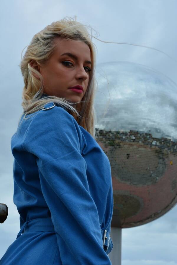 model karlataylor cosplay modelling photo taken at The Disco Ball, Blackpool, South Promenade taken by @Xbikerpete