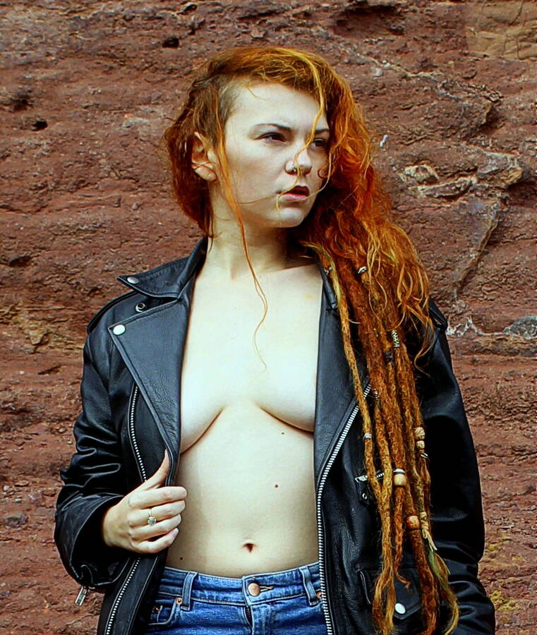 photographer wigglybeezersforeverandeverarts biker jacket cool modelling photo