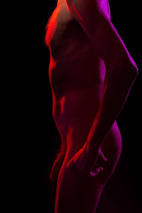 photographer Steve Fuller nude modelling photo taken at Photographers Studio