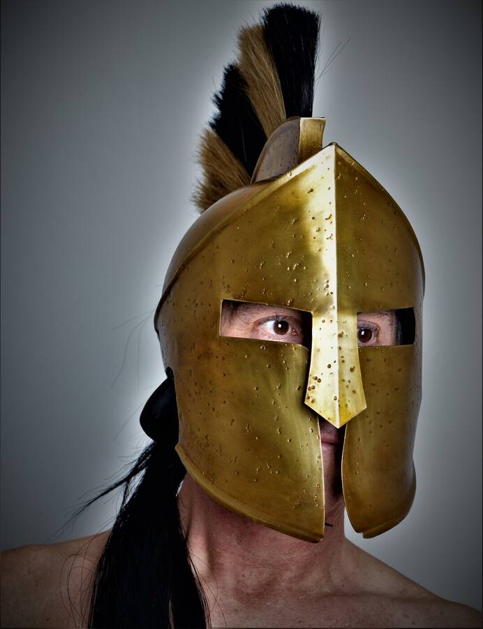 photographer ICU Images portrait modelling photo. spartan.