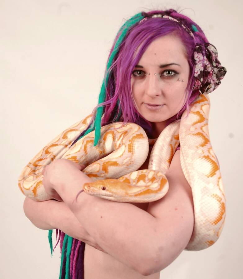 photographer PeanutsPhotography portrait modelling photo taken at Group shoot  with @Yas_al_Ghul. yasmin and the snake .