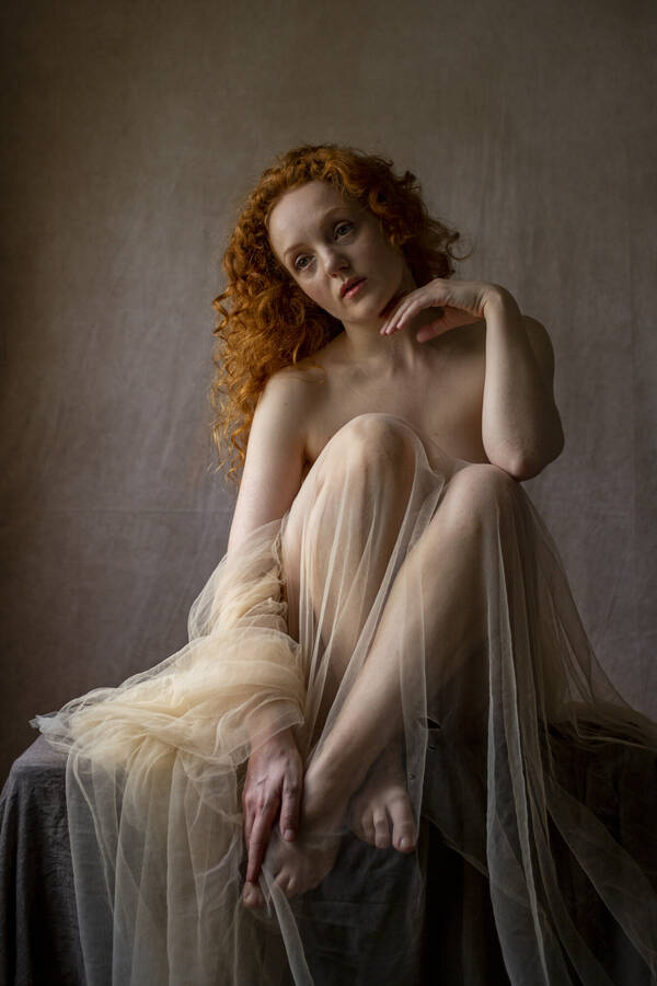 photographer StephenHumbleArt implied nude modelling photo taken at Leicester with Ivory Flame