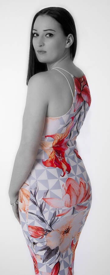 photographer artiegruber fashion modelling photo taken at Attic Studio with Emily not on MCM