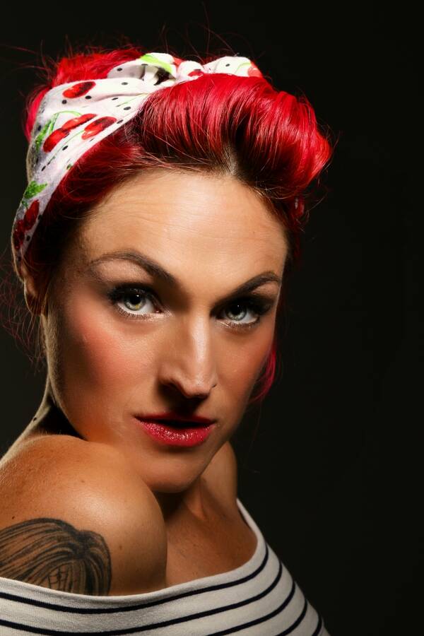 photographer Iceman headshot modelling photo taken at Hampson Street studio with @Samantha_Jayne