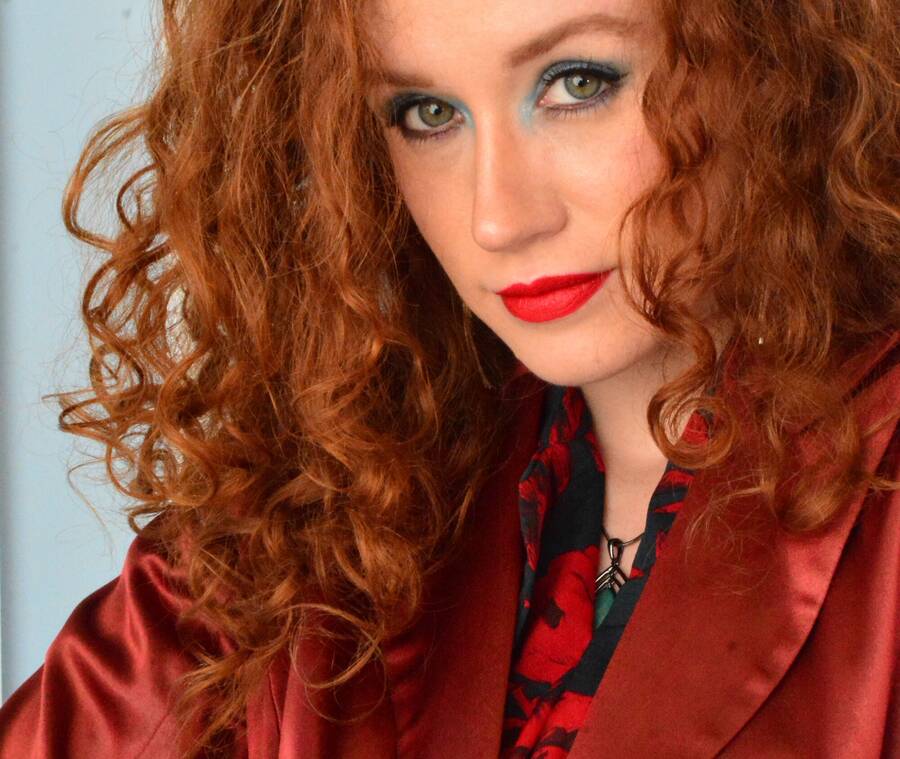 photographer Xbikerpete headshot modelling photo. red.