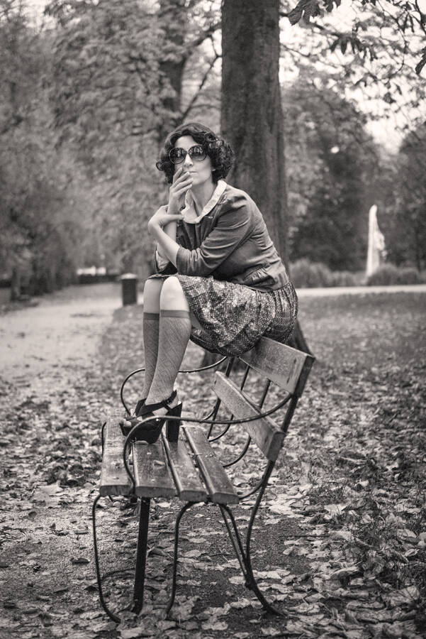 photographer MartinCPhotos vintage modelling photo