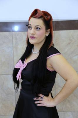 model Belle Amie pinup modelling photo taken by @Just_Paul