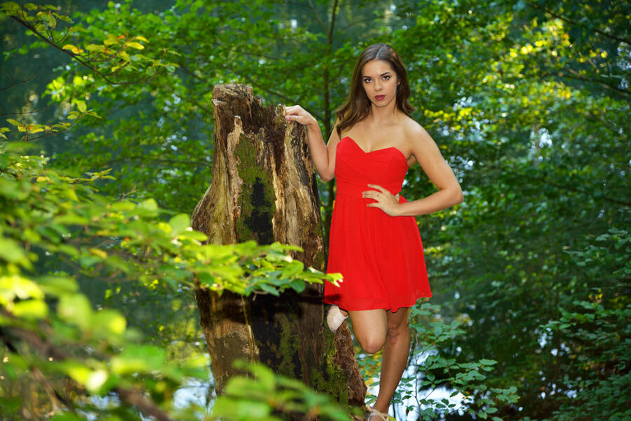 photographer Kiboko fashion modelling photo taken at Hampshire with Danielle Morrison