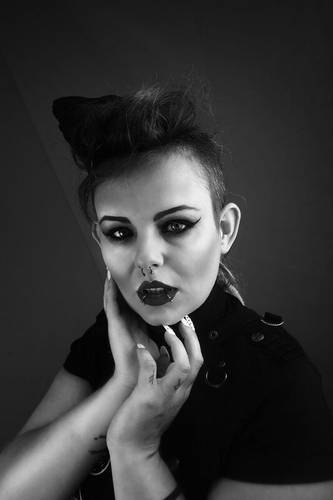 model Cat Valkyrie portrait modelling photo taken at Manchester taken by Jamie Huntley