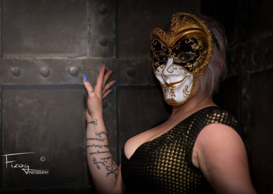 model Cat Valkyrie portrait modelling photo taken at Home lincoln nightclub taken by Fizog photography