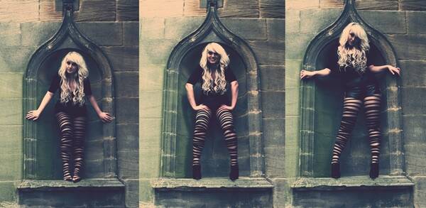 model Jade theme modelling photo taken at Auckland castle taken by @seanjconnollyphotography