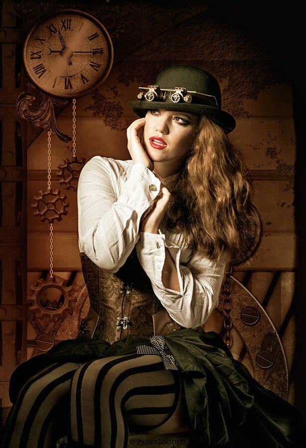 model Zoe Page alternativefashion modelling photo taken by Paul Good