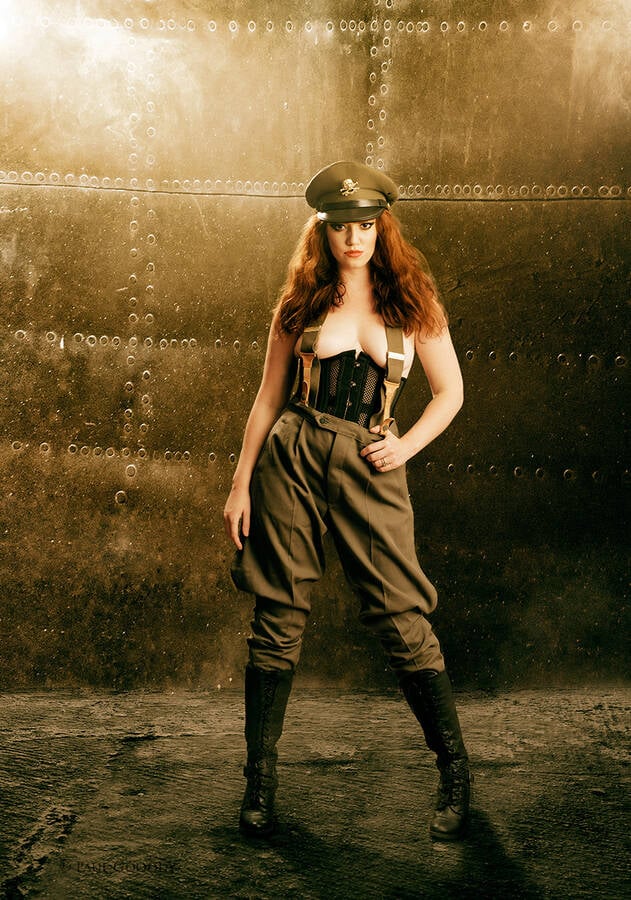 model Zoe Page alternativefashion modelling photo taken by Paul Good