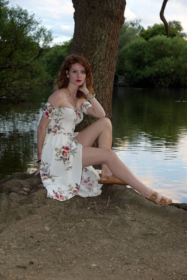 photographer Morph portrait modelling photo taken at Connaught Water (location) with @Kompleekayteexoxo