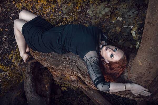 model Pinklilith alternativefashion modelling photo taken by @moroi_visage