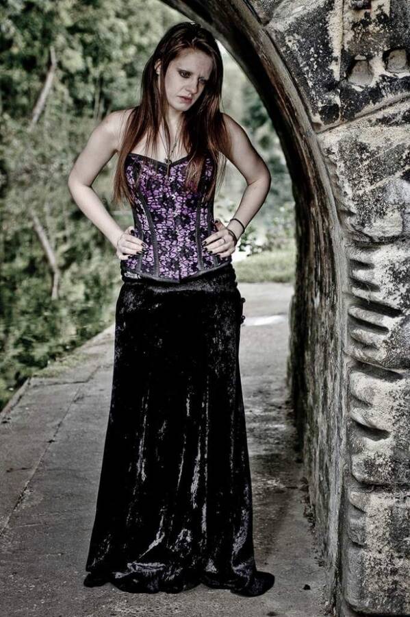 model Sukie gothic modelling photo taken by Copyright M Pritchard Photography