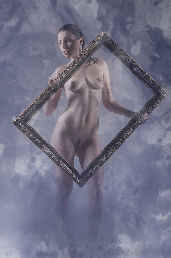 model vivian blue model nude modelling photo taken by DagNammett
