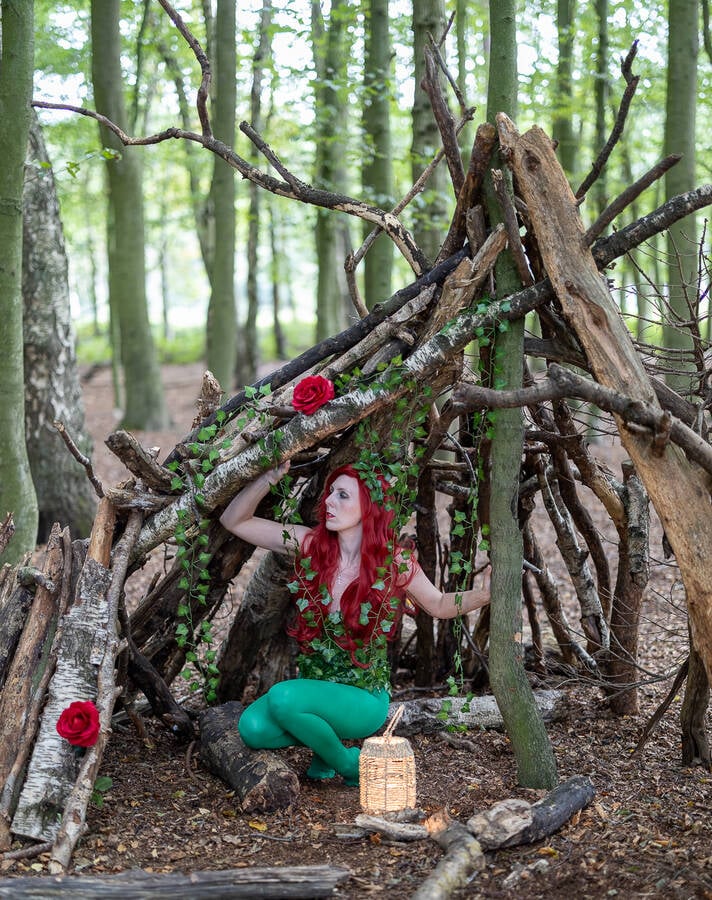 photographer Flincher cosplay modelling photo with @Vampire_princess