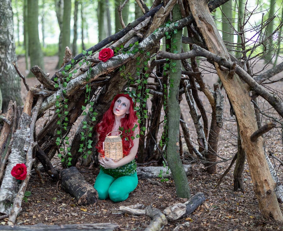 photographer Flincher cosplay modelling photo with @Vampire_princess