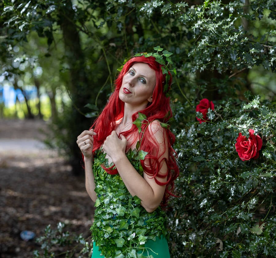 photographer Flincher cosplay modelling photo with @Vampire_princess