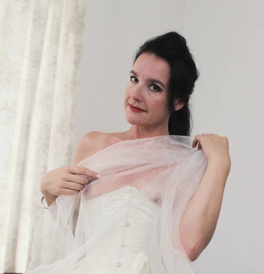 photographer wigglybeezersforeverandeverarts boudoir modelling photo with @Angie