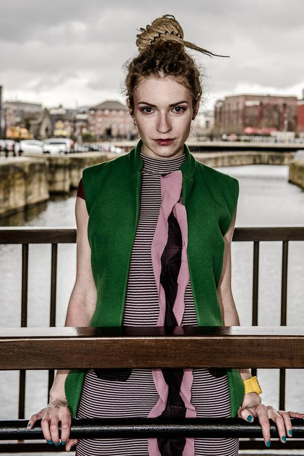photographer Dickiederson fashion modelling photo taken at Albert Dock with @Limilem