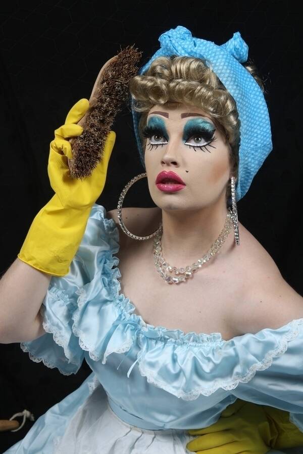 photographer Keithpix acting modelling photo. drag cindrerella.