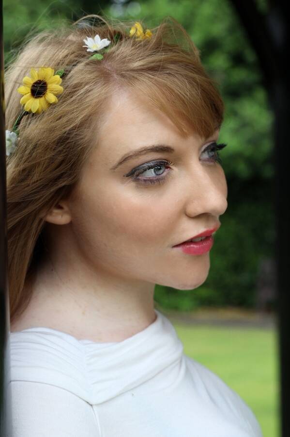 model ClaireLouisa headshot modelling photo taken by @arcroom