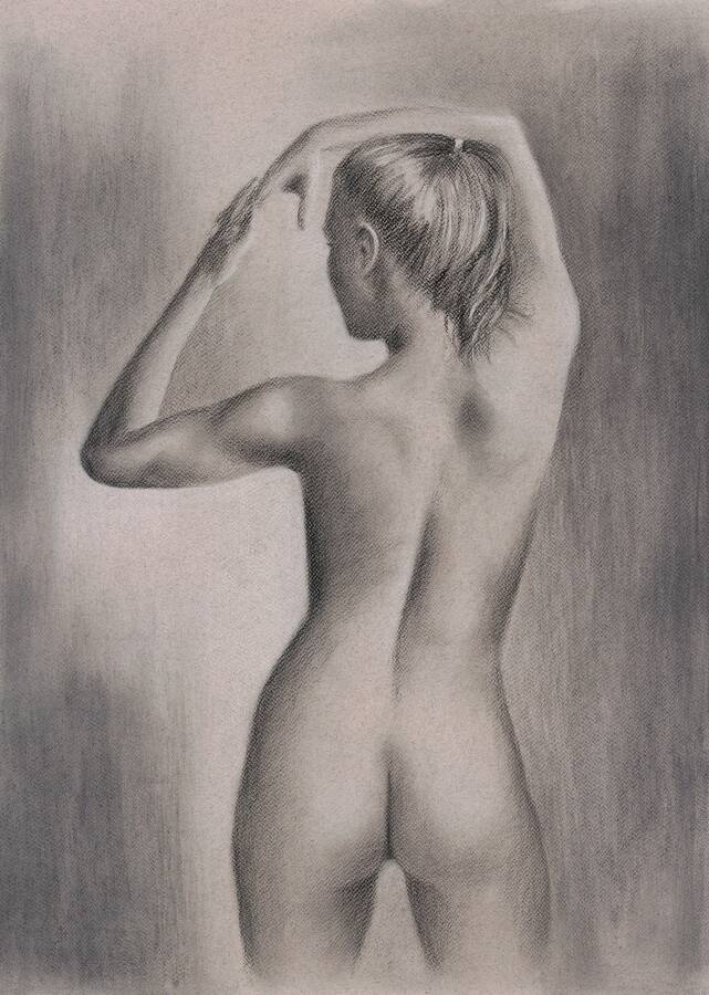 artist Pastels uncategorized modelling photo. charcoal and pastel life drawing on 700 x 500 fabriano tiziano paper.