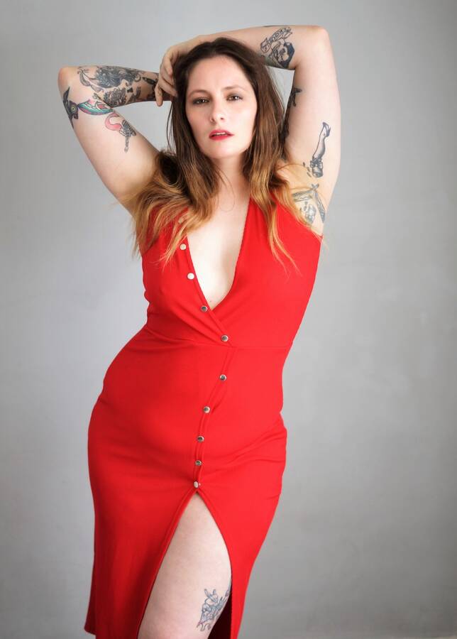 photographer Stenning alternativefashion modelling photo with KrystalJ