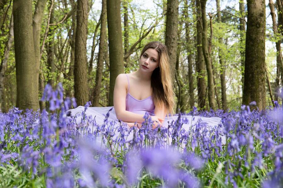 photographer Dave  DJTImages portrait modelling photo taken at Stokenchurch Woodland with Louise