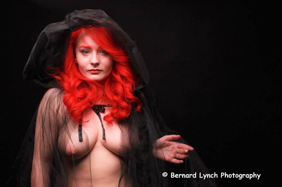 photographer Bernard Lynch topless modelling photo