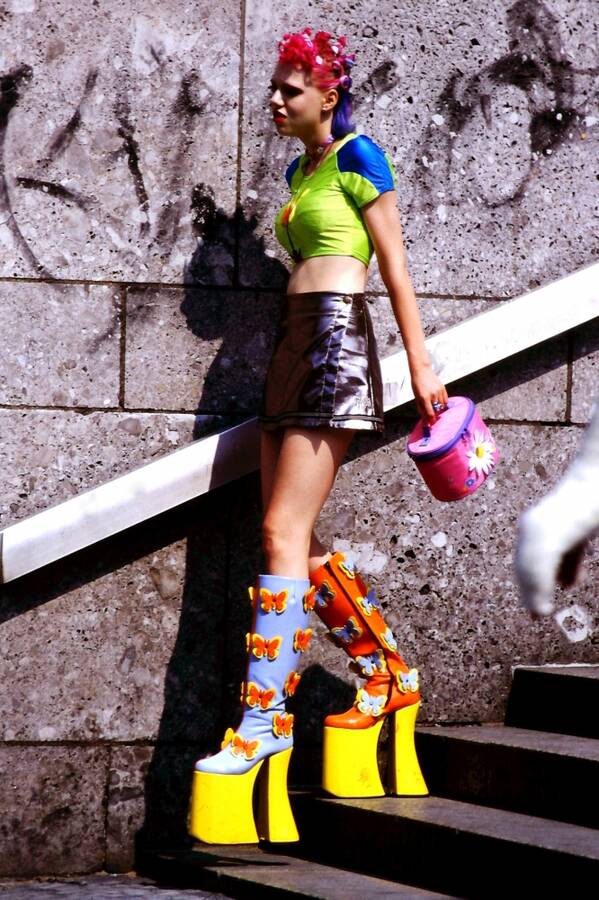 photographer Londonglamourtog alternativefashion modelling photo taken at Cologne, Germany