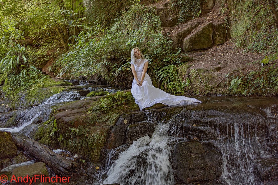 photographer Flincher cosplay modelling photo with @Vampire_princess
