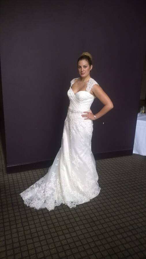 model degioanni bridal modelling photo taken at Crewe