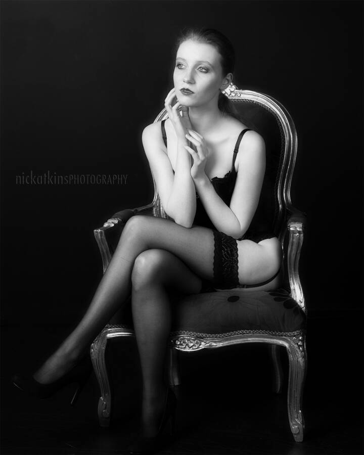 photographer NickAtkinsPhotography lingerie modelling photo
