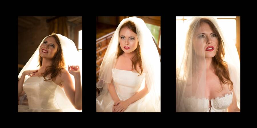 photographer Dunstaffnage bad bride modelling photo