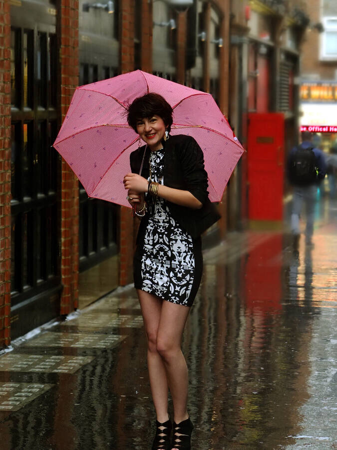 photographer toenails fashion modelling photo taken at Chinatown, London with Nelly Luna