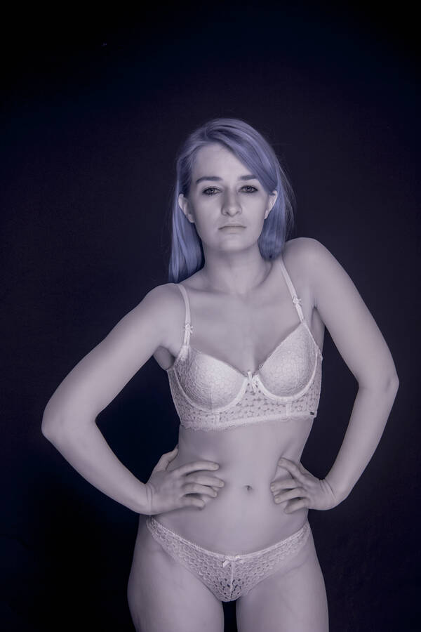 photographer Rob3 lingerie modelling photo. infra red no conversion .