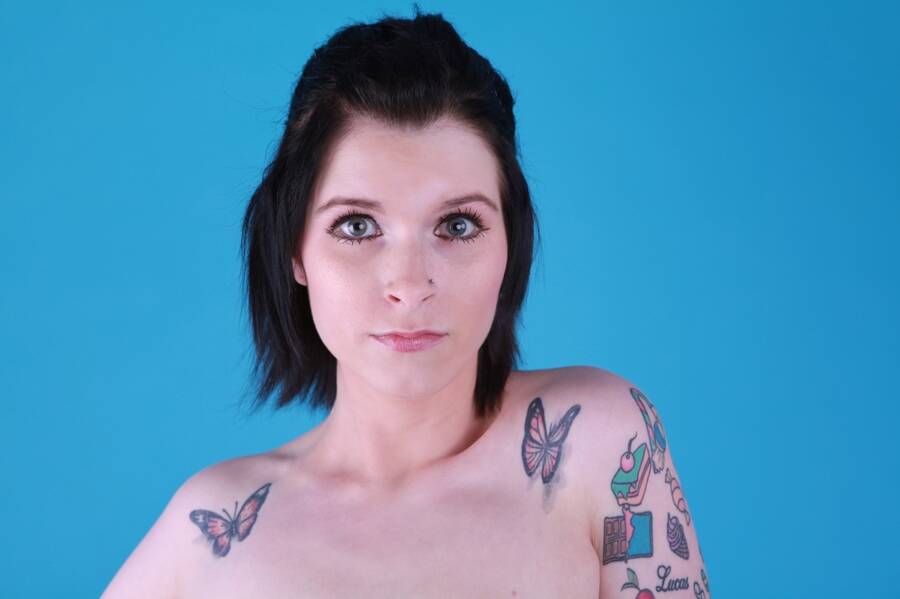 photographer Jimbob headshot modelling photo taken at Old Swan Studio Liverpool with Softgentle