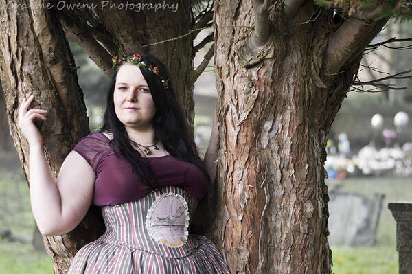 model Alexandriaweb alternativefashion modelling photo taken at Washington Village taken by Graeme Owens Photography