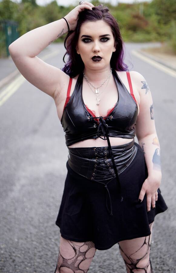 photographer Stenning alternativefashion modelling photo with @AmyJade