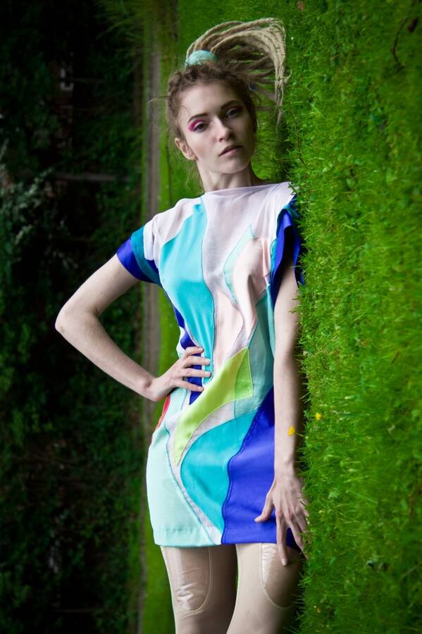 model Limilem fashion modelling photo taken at Manchester taken by @Maffusail