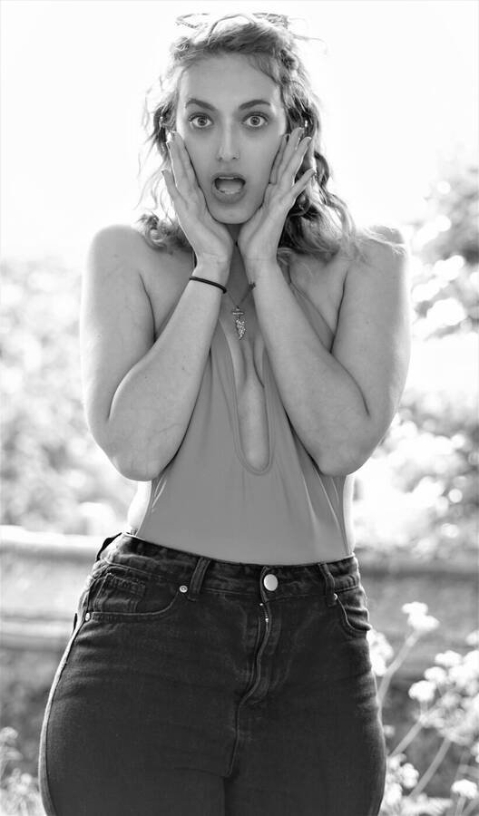 photographer Stenning acting modelling photo with @SILVAi