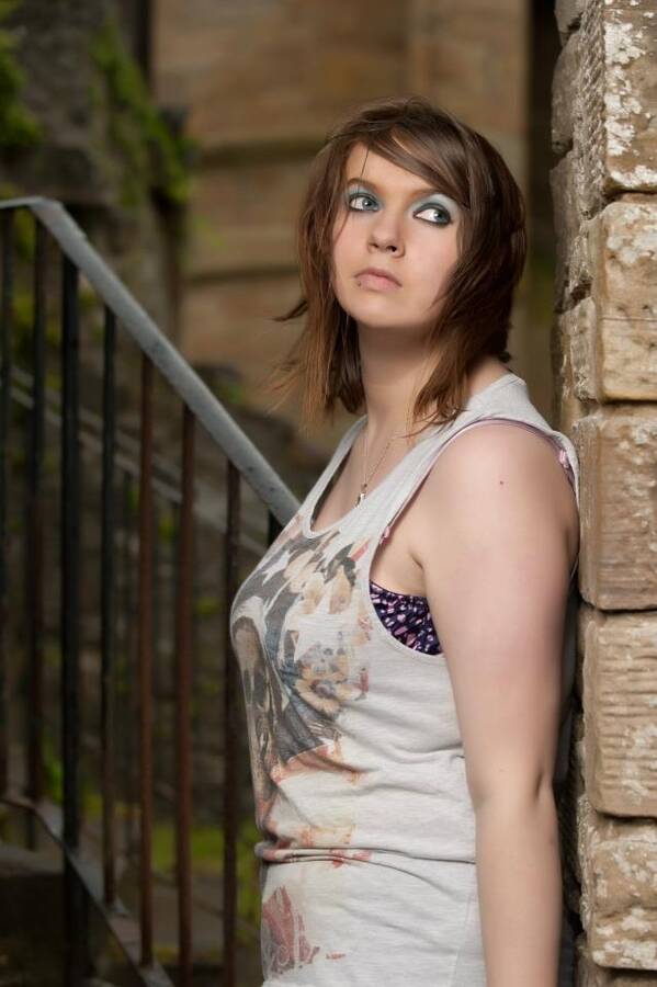 model KimmiKhemical fashion modelling photo taken at Kilwinning taken by @AyrshirePhotographs