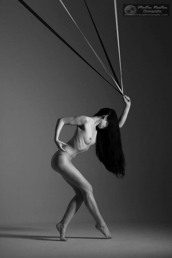model PebblesModel studio nude modelling photo taken by @Martin_Newton_photography