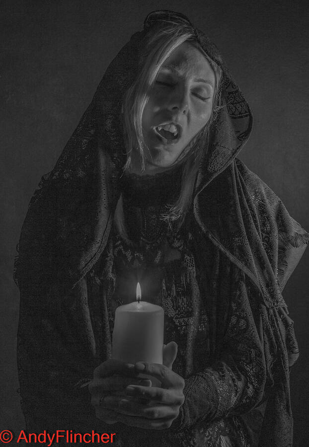 photographer Flincher gothic modelling photo