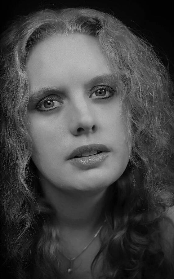 model Pure Warrior Maiden portrait modelling photo taken by Aneta Warlikowski Studio.